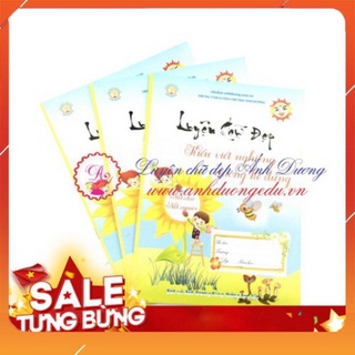 [Mã LIFEBOOK2 giảm 10% đơn 0Đ] VỞ LUYỆN CHỮ NGHIÊNG TRÊN DÒNG KẺ ĐỨNG - thầy Ánh