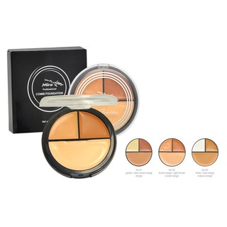Kem tạo khối che khuyết điểm Mira Combi foundation
