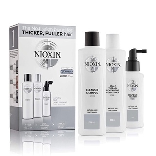 Bộ Chăm Sóc Tóc Full kit NIOXIN chuyên nghiệp dành cho tóc rụng 3 chai USA