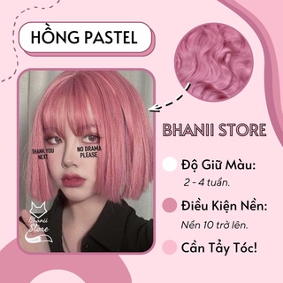 Thuốc nhuộm tóc Hồng Pastel bhanii store