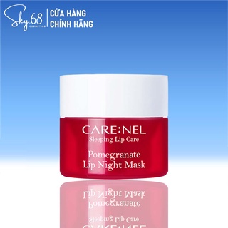 Mặt Nạ Ngủ Môi Giúp Cấp Ẩm, Tẩy Tế Bào Chết Và Ngừa Lão Hoá Care:Nel Pomegranate Lip Night Mask 5g - Lựu
