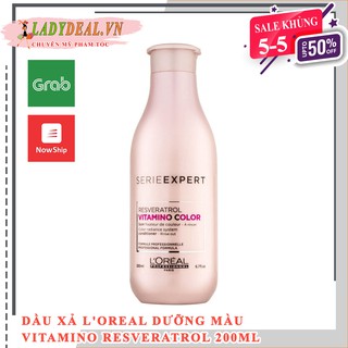 DẦU XÃ CHO TÓC NHUỘM VITAMINO COLOR L'OREAL 200ML | LADYDEAL.VN
