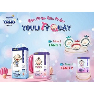 Tã/Bỉm Youli Premium Tí Quậy dán/quần NB26/S72/M66/L60/XL54/XXL50/XXXL46