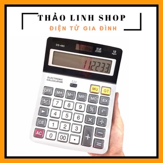 Máy tính bán hàng to 12 số BH 12 tháng (lỗi 1 đổi 1) màn hình to phím nhạy bấm siêu đã