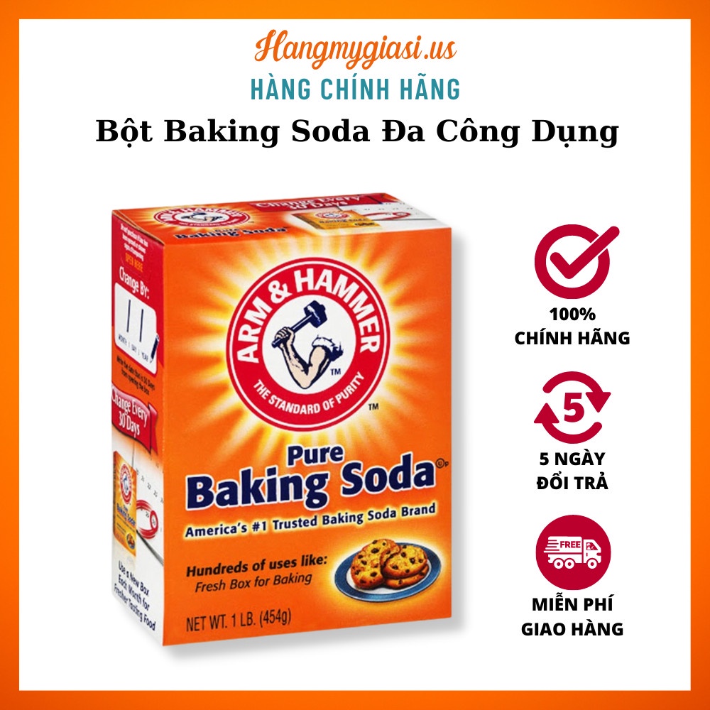 Bột Baking Soda đa công dụng 454g