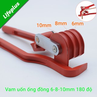Vam uốn ống đồng cầm tay 6/8/10mm 180 độ