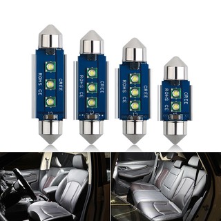 Đèn LED Trần Ô Tô Xe Hơi Cao Cấp Yobis Festoon Chip CREE Siêu Sáng Dài 31mm, 36mm, 39mm, 41mm Hỗ Trợ Giải Mã Canbus