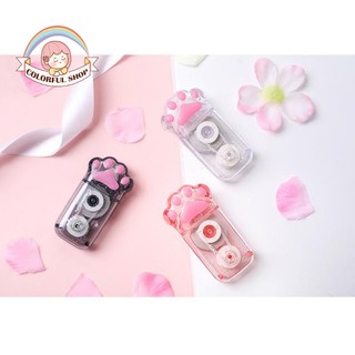 Bút xóa hình dấu chân mèo đáng yêu trang trí
