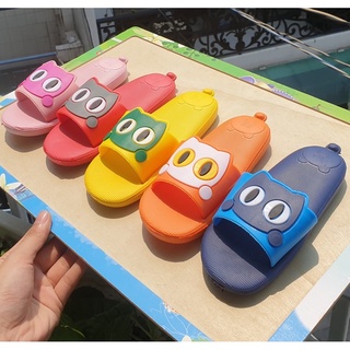 <<SIÊU SỐC GIÁ SẬP SÀN>>>Dép lê cho bé trai bé gái siêu nhẹ hình gấu happy đế nút cài bao chắc