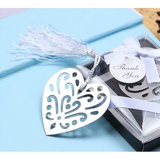 [Nhiều mẫu] Bookmark đánh dấu sách hình kim loại bạc phong cách châu Âu