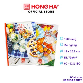 Vở kẻ ngang Hồng Hà 120 trang Let's Party (1425)
