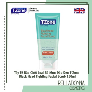 Tẩy Tế Bào Chết Giảm Mụn Đầu Đen T-Zone Black Head Fighting Facial Scrub 150ml