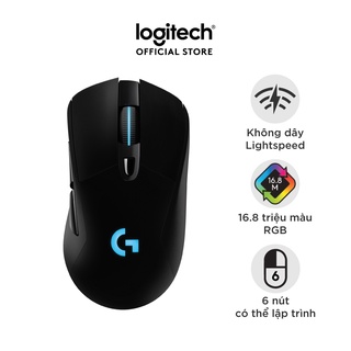 Chuột game không dây Logitech G703 Hero - Cảm biến Hero 25k, RGB, tùy chỉnh trọng lượng