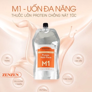 Thuốc uốn tóc đa năng Sophia Platinum M1 chống nát dành cho tóc trung bình 500ml Hàn Quốc