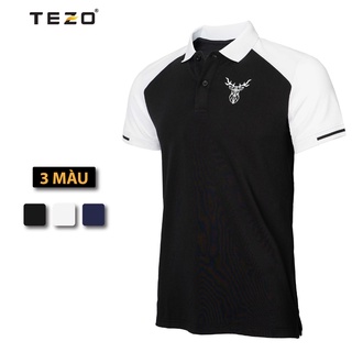 Áo polo nam Tezo, áo thun nam phối màu lịch sự trẻ trung năng động 2112APCT06