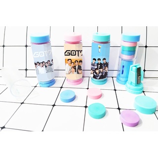 Gọt bút chì GOT7 MAMAMOO ITZY RED VELVET kèm tẩy GBT7 chuốt viết chì gôm idol kpop