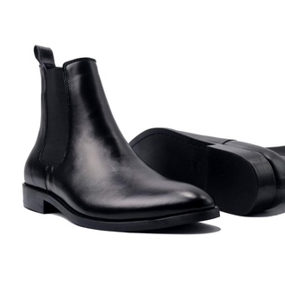 Giày boots nam Chelsea Boots Classic da bò cao cấp