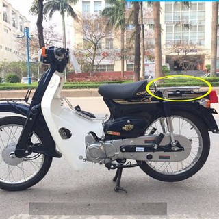 Giá đỡ - Đệm yên sau xe CUB 82 - Tem CUB 82 loại 70, 90cc  {XẢ KHO}  Baga sau xe Cub 82 - SPB-DG