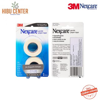 Vỉ 2 Cuộn Băng Keo Y Tế Cuộn Giấy 1in x 10yards 781-2PK 3M Nexcare – 70007020459 – Hàng Chính Hãng – HIBUCENTER