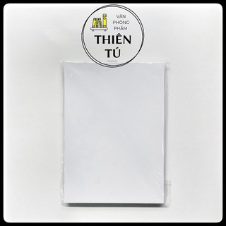 Giấy bìa màu A4 Trắng 180gsm , bìa cứng làm thiệp 100 tờ/xấp