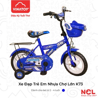 Xe đạp trẻ em Nhựa Chợ Lớn K73 - M1397-X2B - Cho Bé Từ 2 đến 4 Tuổi