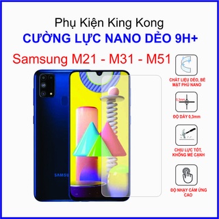 Dán cường lực Samsung M21, M31, M51 ,  cường lực nano dẻo 9H+