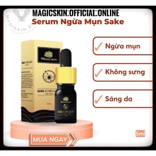 (TẶNG TẢO COLAGEN 150k) SERUM NGỪA MỤN MAGIC SKIN Chính Hãng