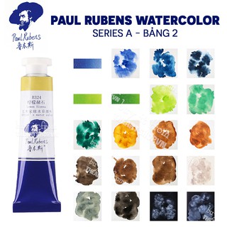 [THEARTSHOP] (P2) Màu Nước PAUL RUBENS Dạng Tuýp 18ml (Bán Lẻ) - SERIES A
