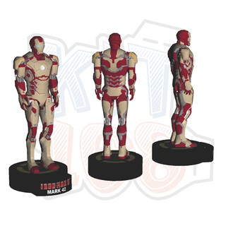 Mô hình giấy Marvel Avengers Iron Man Mark XLII