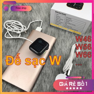 [Dây sạc Hw22 Pro, logo Táo] Đế sạc, cáp sạc cho đồng hồ thông minh HW22 Pro / logo táo / W46 / W56 ... Hàng mới bóc máy