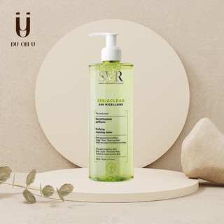 Nước tẩy trang cho da dầu mụn SVR Sebiaclear Eau Micellaire 75ML/ 400ML [NHẬP KHẨU CHÍNH HÃNG 100%]