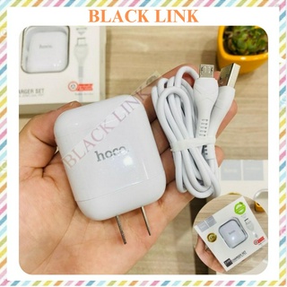 Bộ Củ Cáp Sạc HOCO HK2 2 Cổng USB Plus Type C - Micro USB Cốc Sạc Nhanh Pin Dự Phòng Tai Nghe Bluetooth Không Dây I2 F9