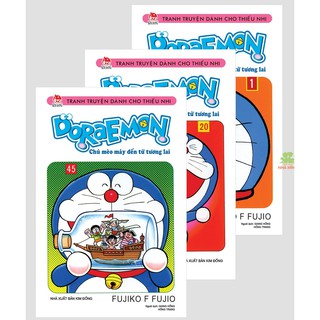 Sách – Doraemon Chú Mèo Máy Đến Từ Tương Lai (bộ 45 tập) – Combo 5 tập tự chọn