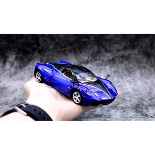 MÔ HÌNH XE PAGANI HUAYRA BLUE 1:32 KHÔNG HỘP ALLOY 7074