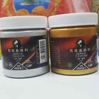 Màu acrylic Nhũ đồng và Nhũ Bạc - 275ml