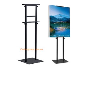 [Nhập khẩu chính hãng] Giá standee treo tấm poster, treo tranh hai mặt bằng sắt