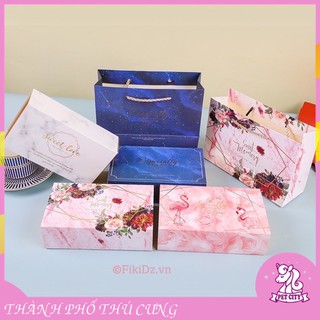Hộp đựng quà không bao gồm túi giấy size 16x9x5cm