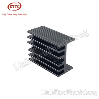 Tản Nhiệt TO-220 15x10x20mm Màu Đen