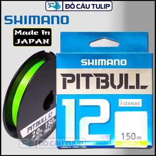 Dây Dù Câu Cá SHIMANO PITBULL X12 - Dây Dù Câu Cá Lure Siêu Bền, Cao Cấp - Phụ Kiện Câu Cá Đồ Câu TULIP