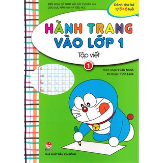 Sách - Hành trang vào lớp 1 cho bé - Tập viết và làm quen với toán (Bộ 6 quyển có lẻ)