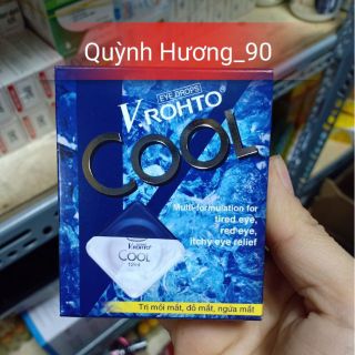 Nhỏ mắt VRohto COOL cho cảm giác mát lạnh