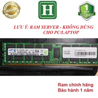Ram Server DDR3 8GB ECC REG bus 1600 /12800R tháo máy chính hãng, bảo hành 1 năm