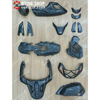 Ốp Carbon SH 2017 - Full Bộ Ốp Nhựa Carbon SH 2017 Đến 2019