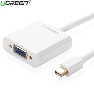 Cáp Chuyển Đổi Mini Displayport Sang VGA Ugreen 10458 (Màu Trắng) - Hàng Chính Hãng