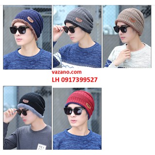 Nón len Mũ len nam nữ cao cấp 2 lớp thời trang Hàn QUốc L12NL97