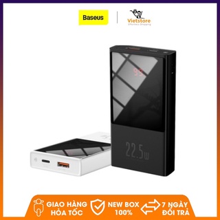 Sạc Dự Phòng Baseus 10000mah / 20000mah Nhỏ Gọn Hỗ Trợ Sạc Nhanh QC 3.0 Với Màn Hình LED Cho Iphone Xiaomi