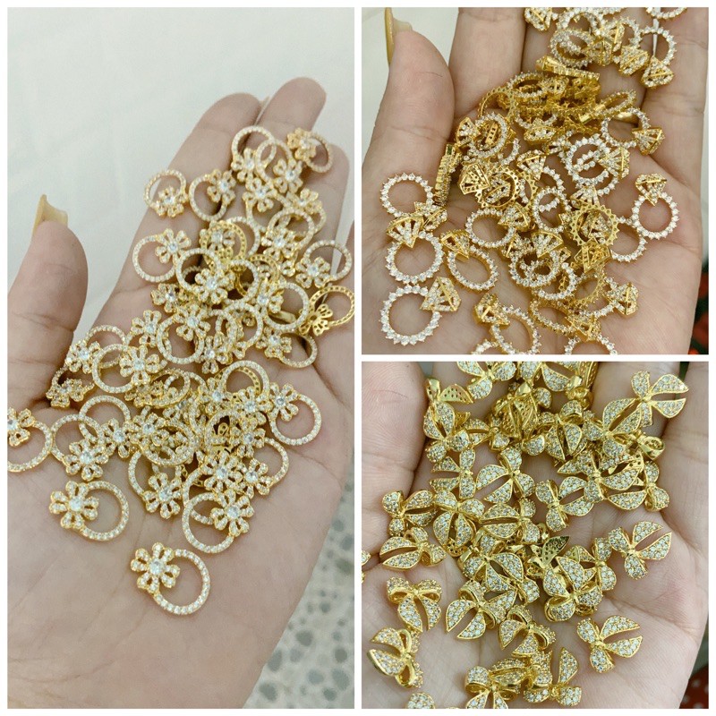 charm nail đính móng