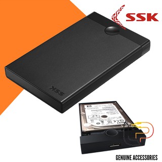 BOX GẮN HDD SSK SATA SHE090 Chuẩn Sata 2.5 - Usb 3.0