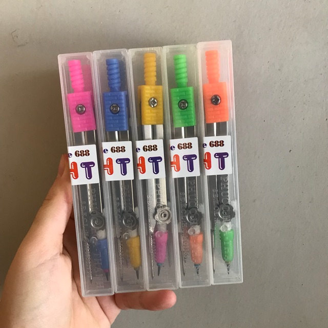 10 cái compa chì khúc 688
