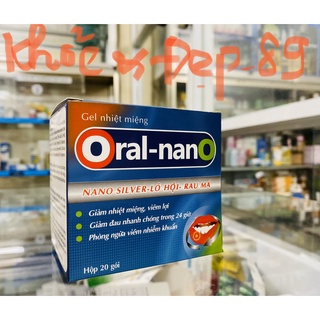 GEL NHIỆT MIỆNG ORAL-NANO.
